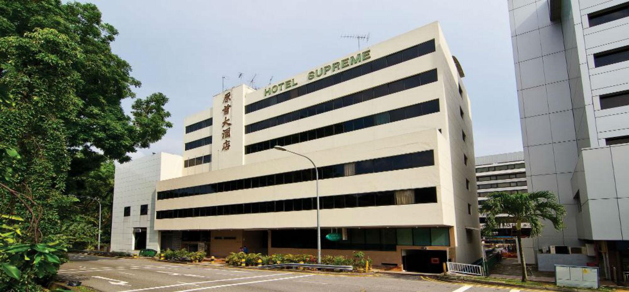 Hotel Supreme Singapur Dış mekan fotoğraf