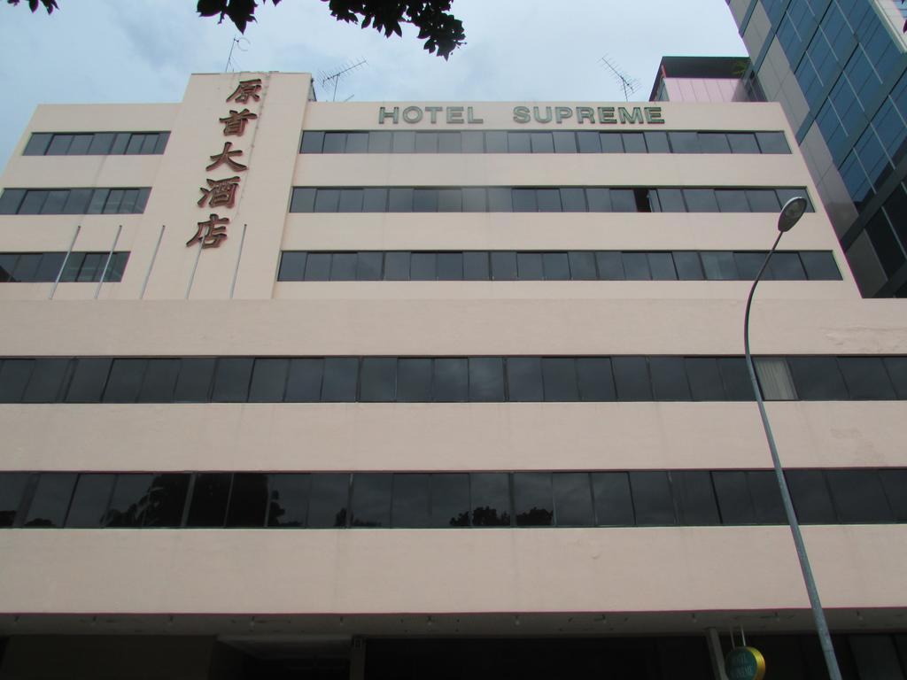 Hotel Supreme Singapur Dış mekan fotoğraf